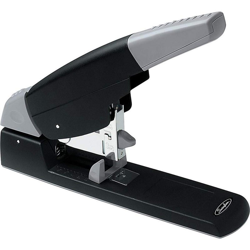 Swingline Heavy Duty Stapler, 210 Sheet Capacity, High Capacity, Jam Free, Comfort Handle, Metal, Black and Gray (90002) - Image 3